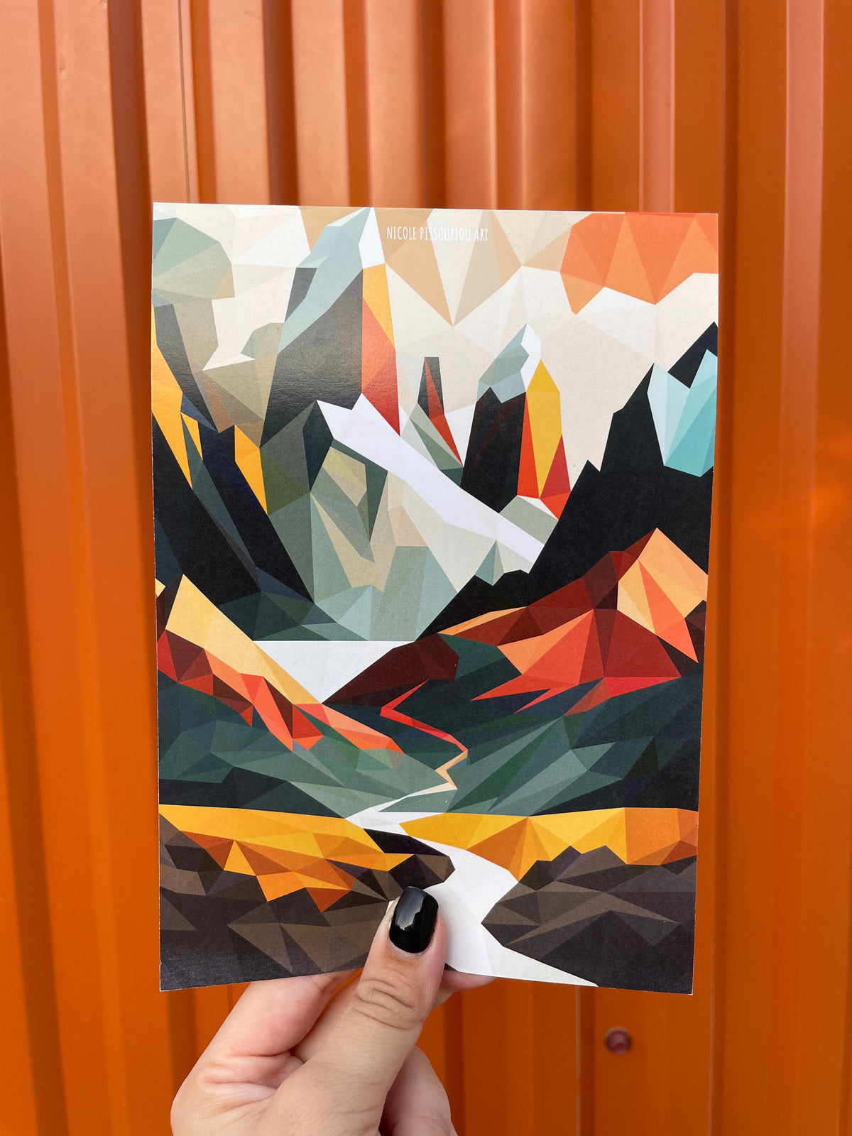 Mountains Set of 3 Postcards Bundle | Illustrated Art Postcards – Original Artwork Prints