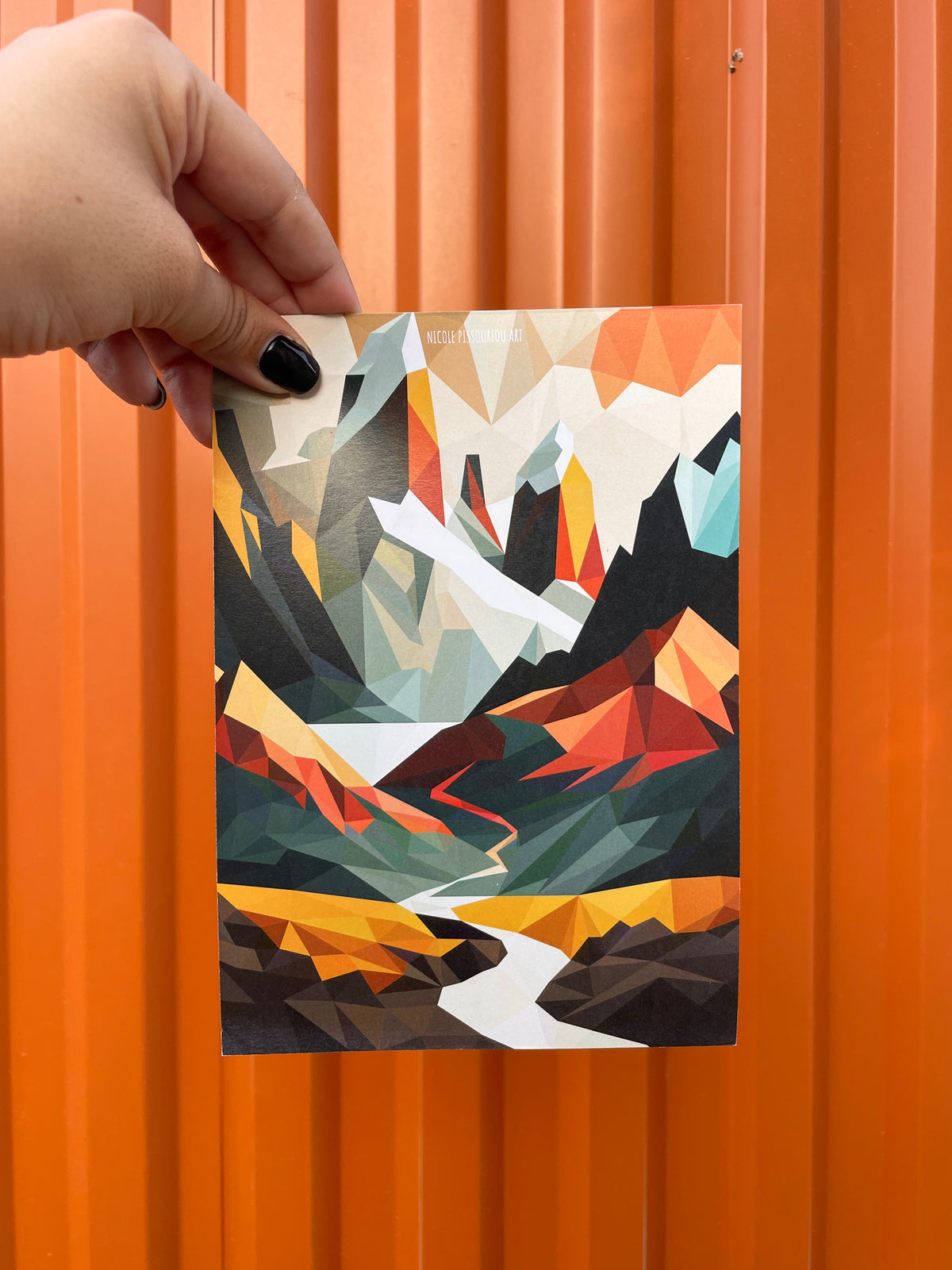 Mountains Set of 3 Postcards Bundle | Illustrated Art Postcards – Original Artwork Prints