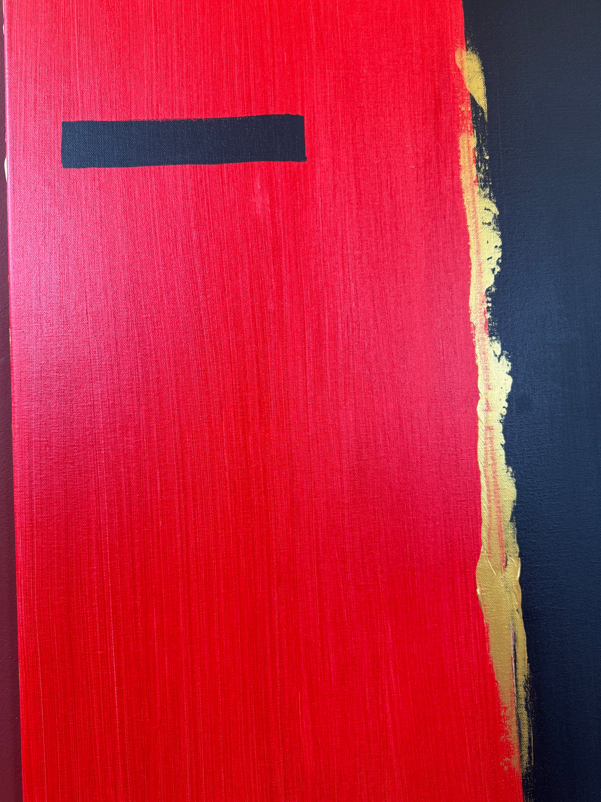 Bipolar | Original Contemporary Acrylic Painting – 70 x 70 cm Modern Abstract Artwork