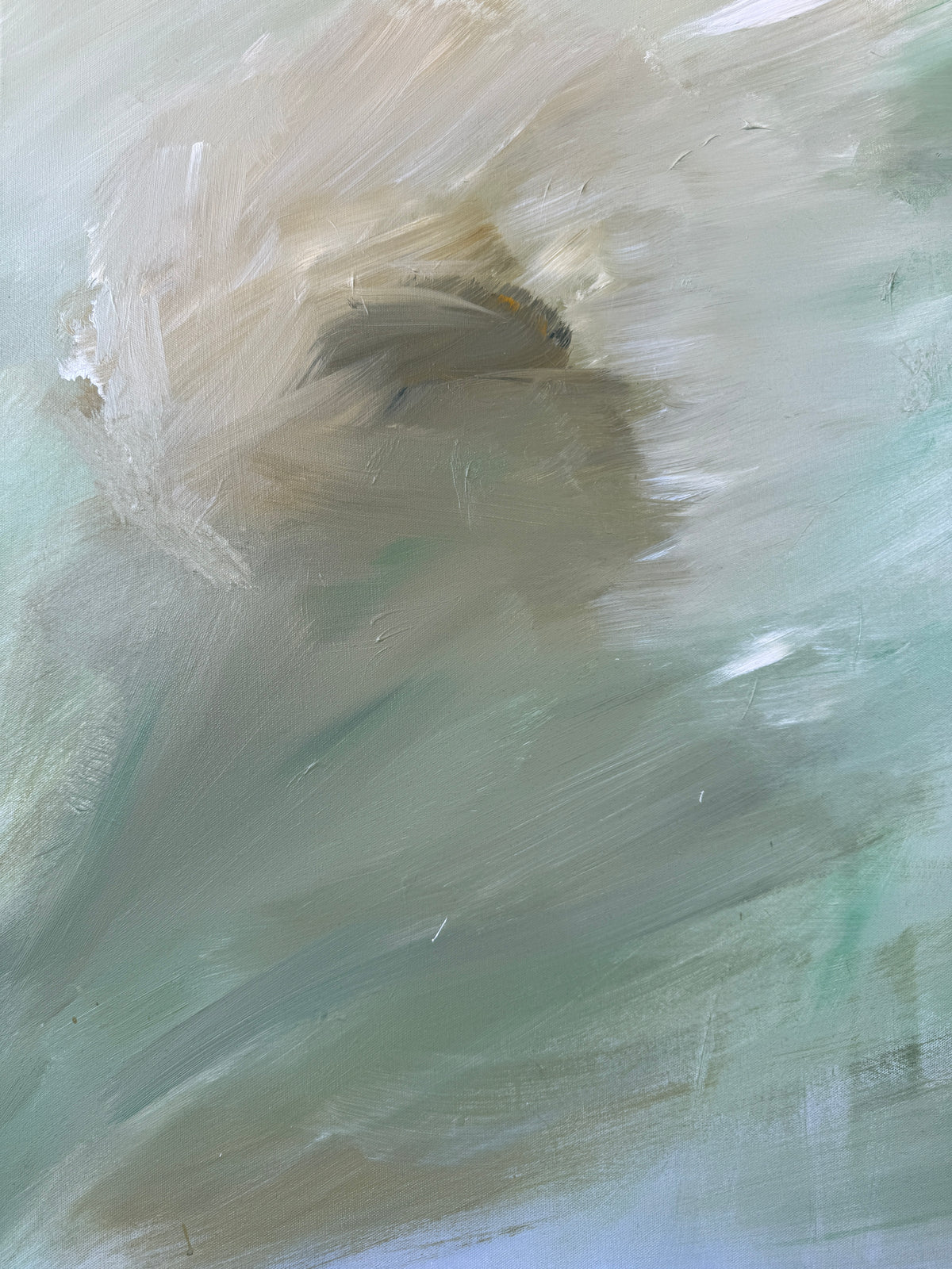 Dantelion | Original Contemporary Acrylic Painting – 80 x 100 cm Modern Abstract Artwork