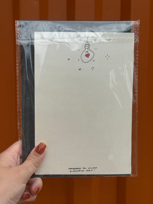 You Are My Light Special Edition | Handmade Greeting Card – Original Illustrated Card