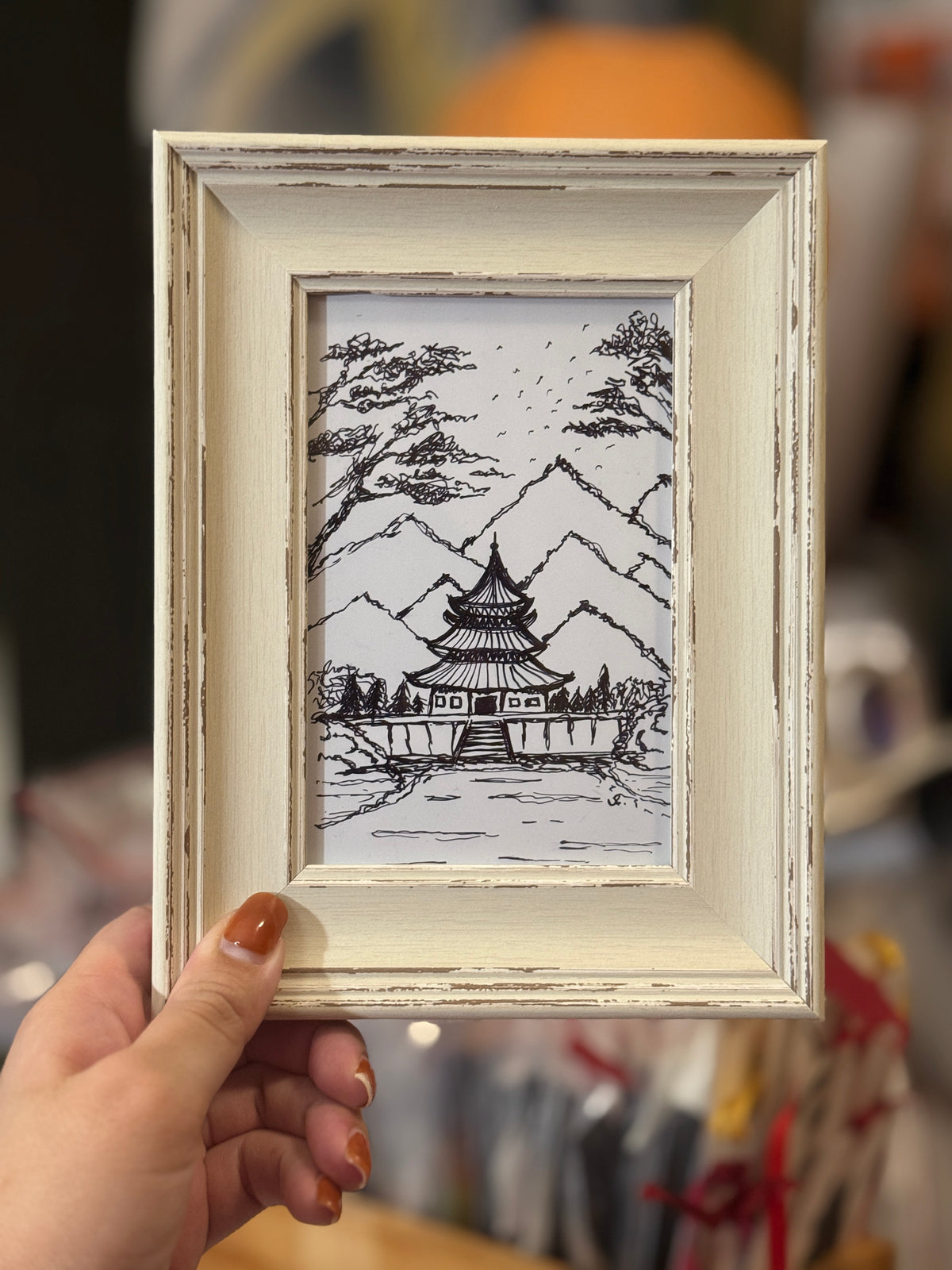 Seoul Korea | Handmade Framed Poster – Original Artwork Wall Decor