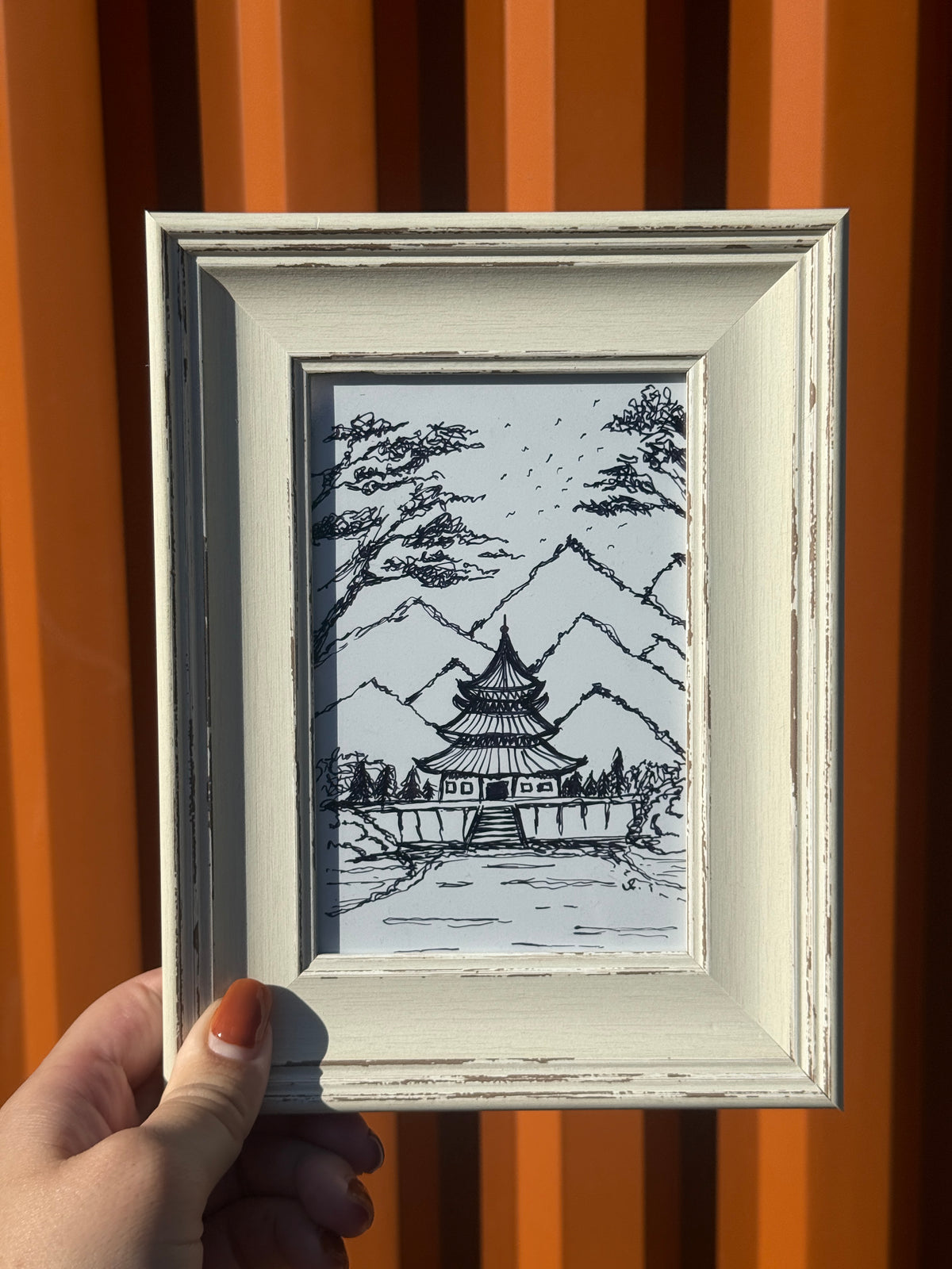 Seoul Korea | Handmade Framed Poster – Original Artwork Wall Decor