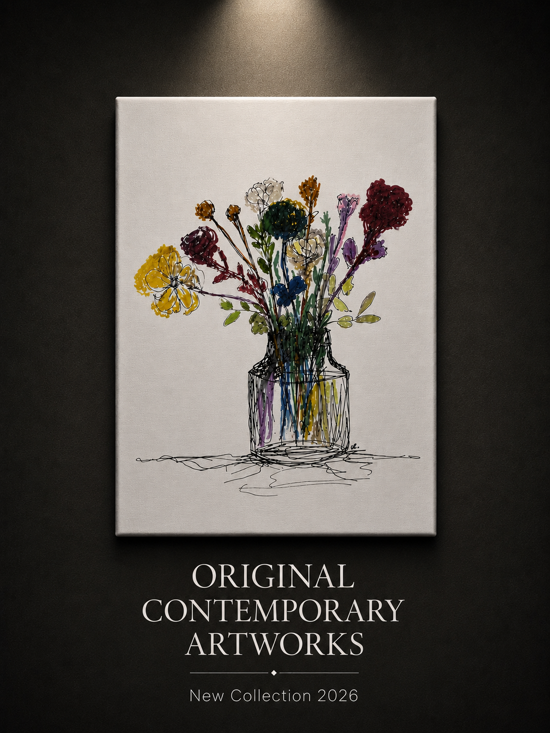 Flowers Collection 2026 – Original Contemporary Artworks
