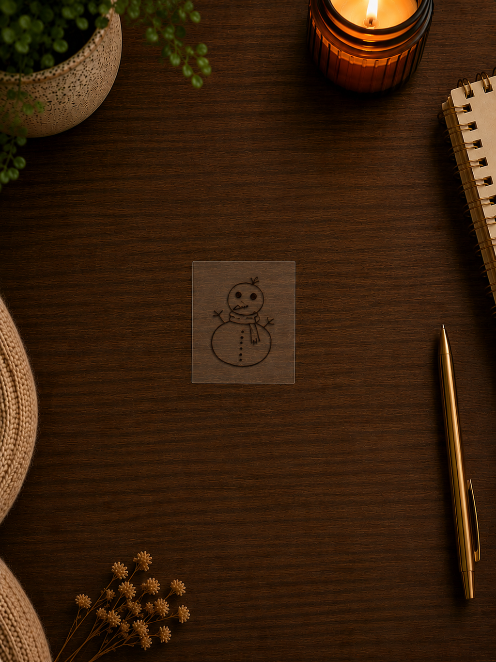 Christmas Handmade Sticker Pack – Original Illustrated Stickers