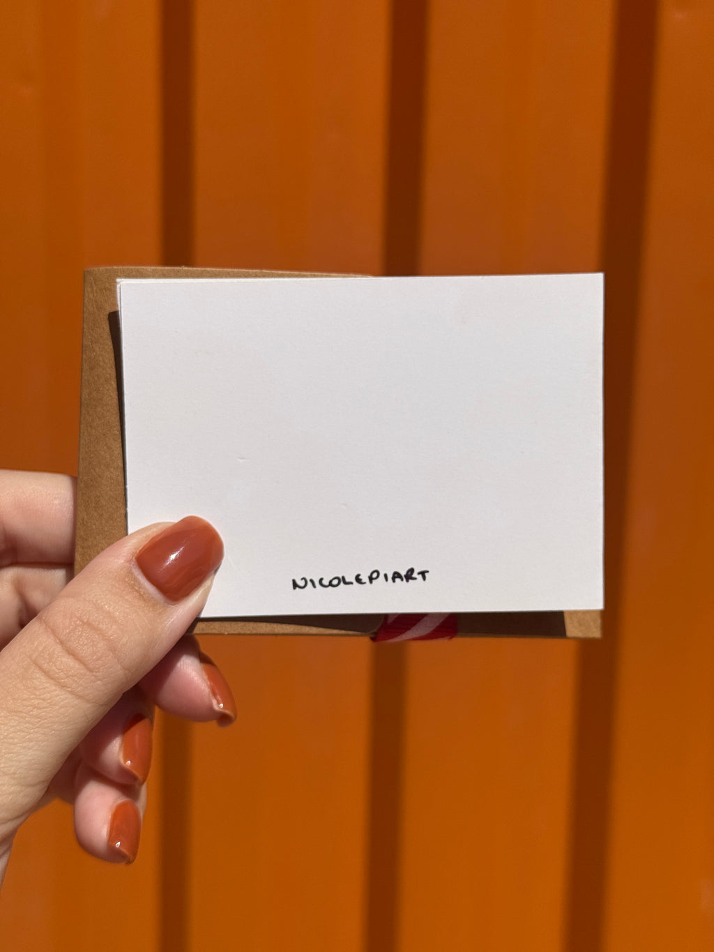 Cute Little Presents | Mini Handmade Greeting Card – Original Illustrated Card