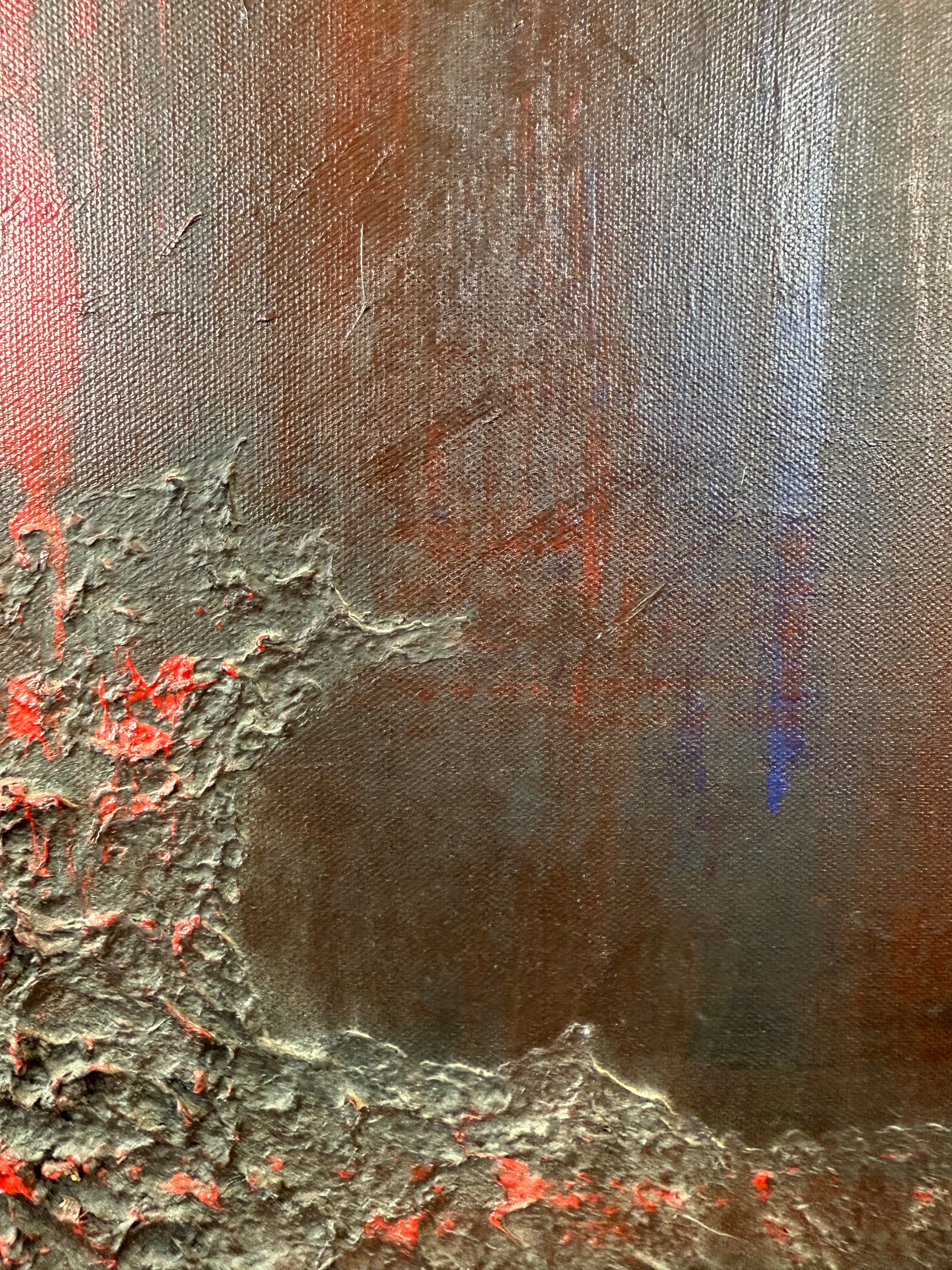 Fallen Angel | Original Contemporary Acrylic Painting – 60 × 80 cm Modern Abstract Artwork