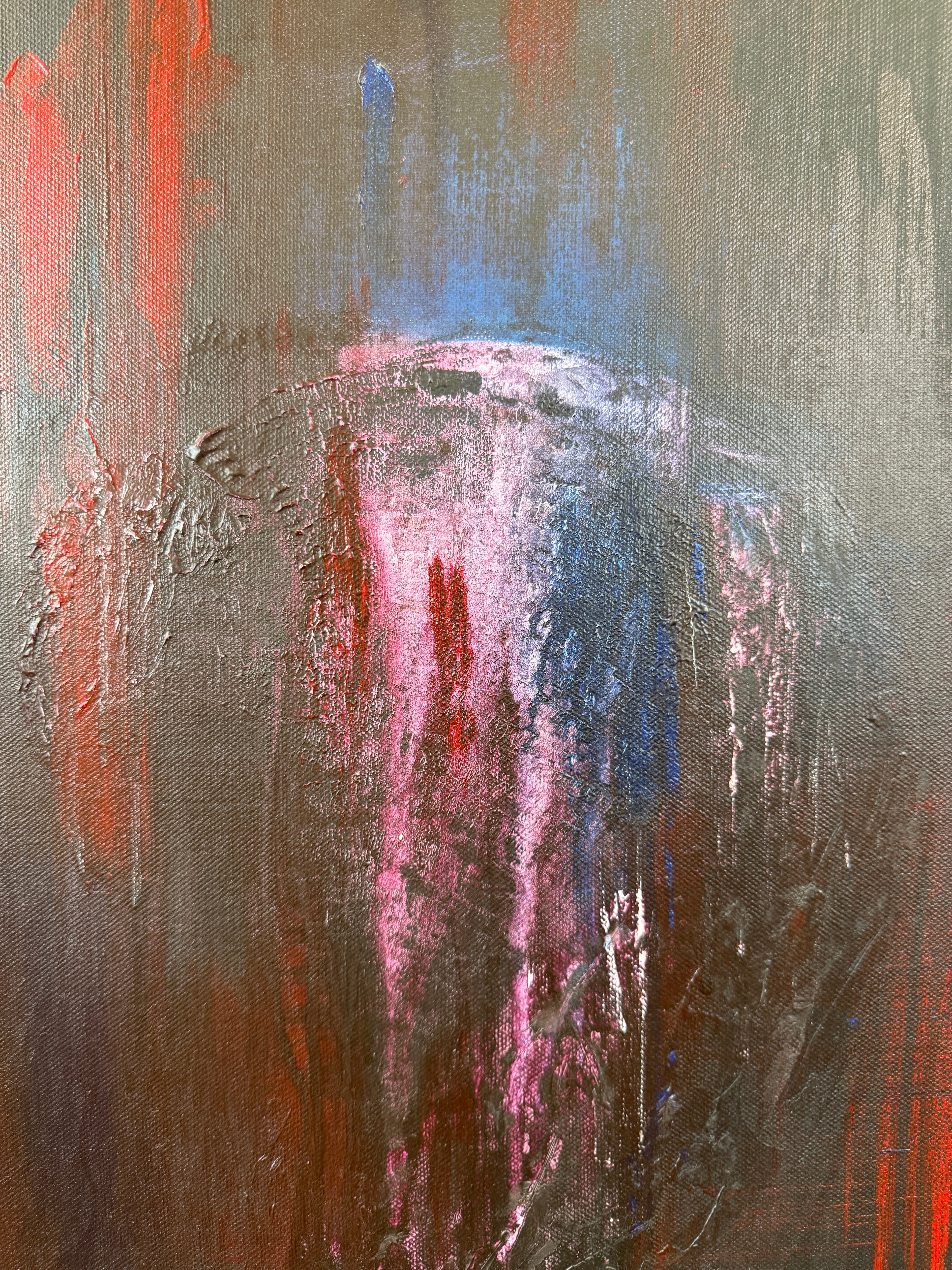 Fallen Angel | Original Contemporary Acrylic Painting – 60 × 80 cm Modern Abstract Artwork