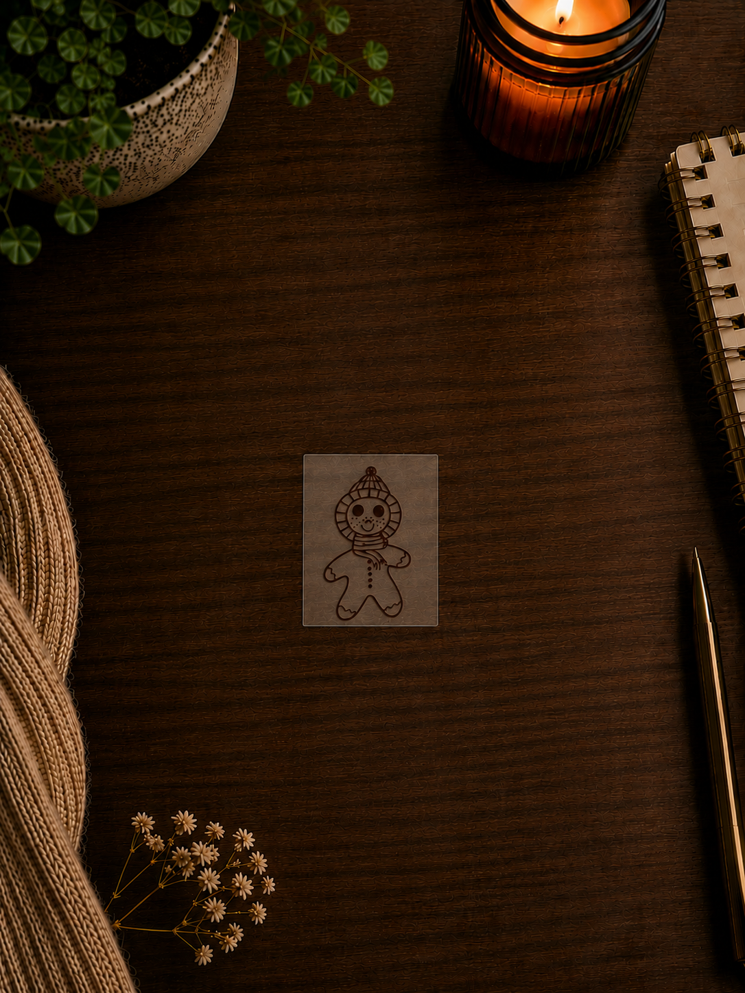 Christmas Handmade Sticker Pack – Original Illustrated Stickers