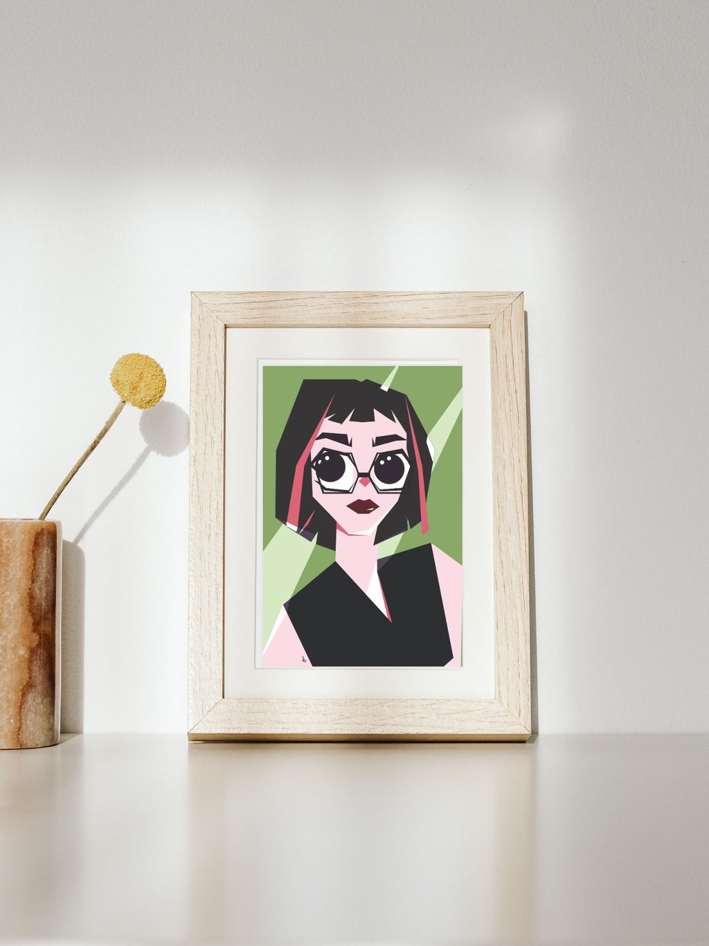 Girl Illustrations Digital Art Bundle – Character Art Prints