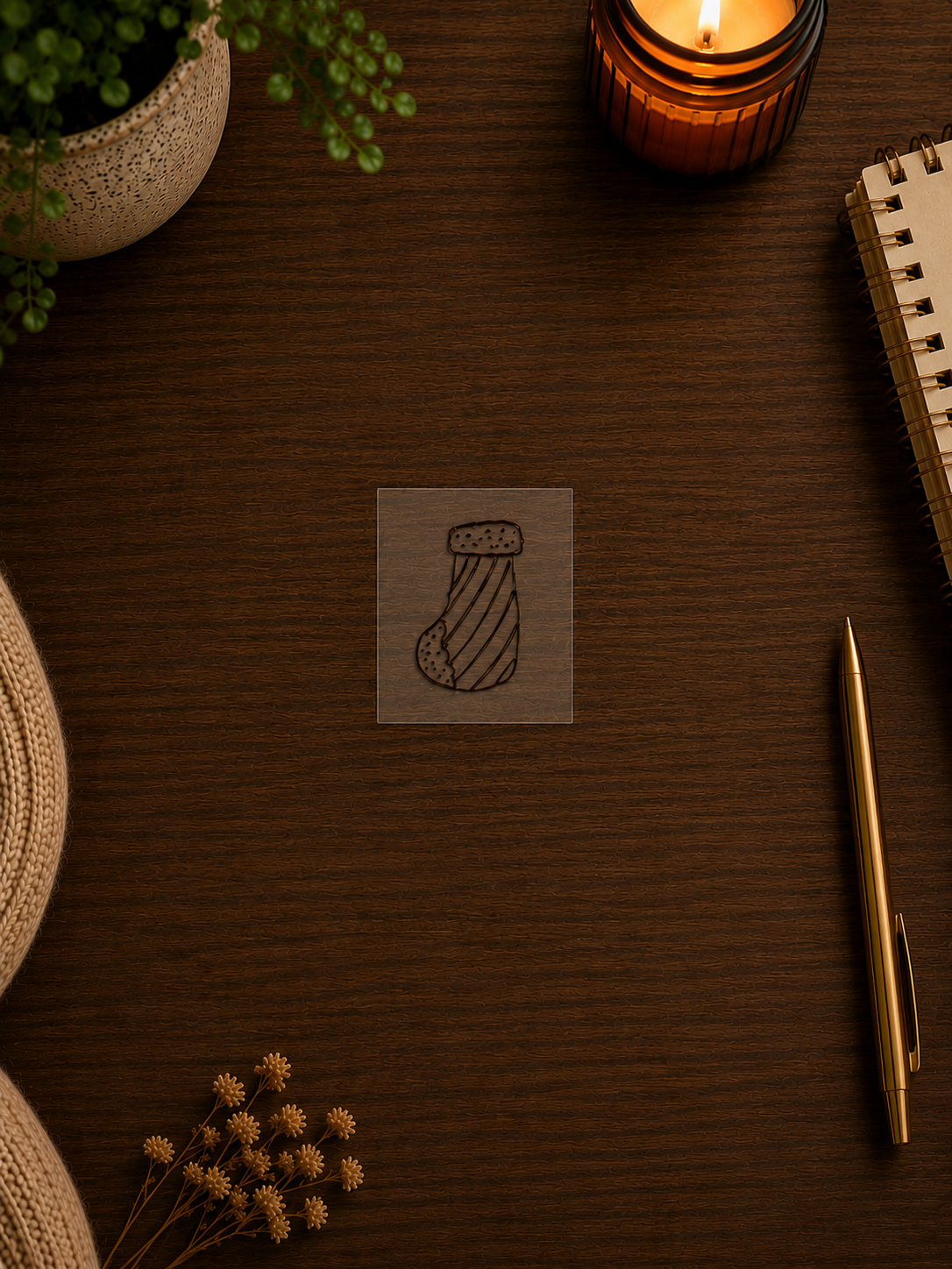 Christmas Handmade Sticker Pack – Original Illustrated Stickers