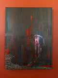 Fallen Angel | Original Contemporary Acrylic Painting – 60 × 80 cm Modern Abstract Artwork