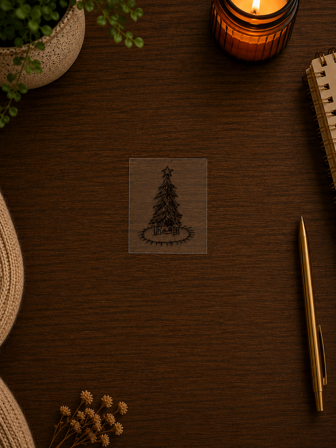 Christmas Handmade Sticker Pack – Original Illustrated Stickers