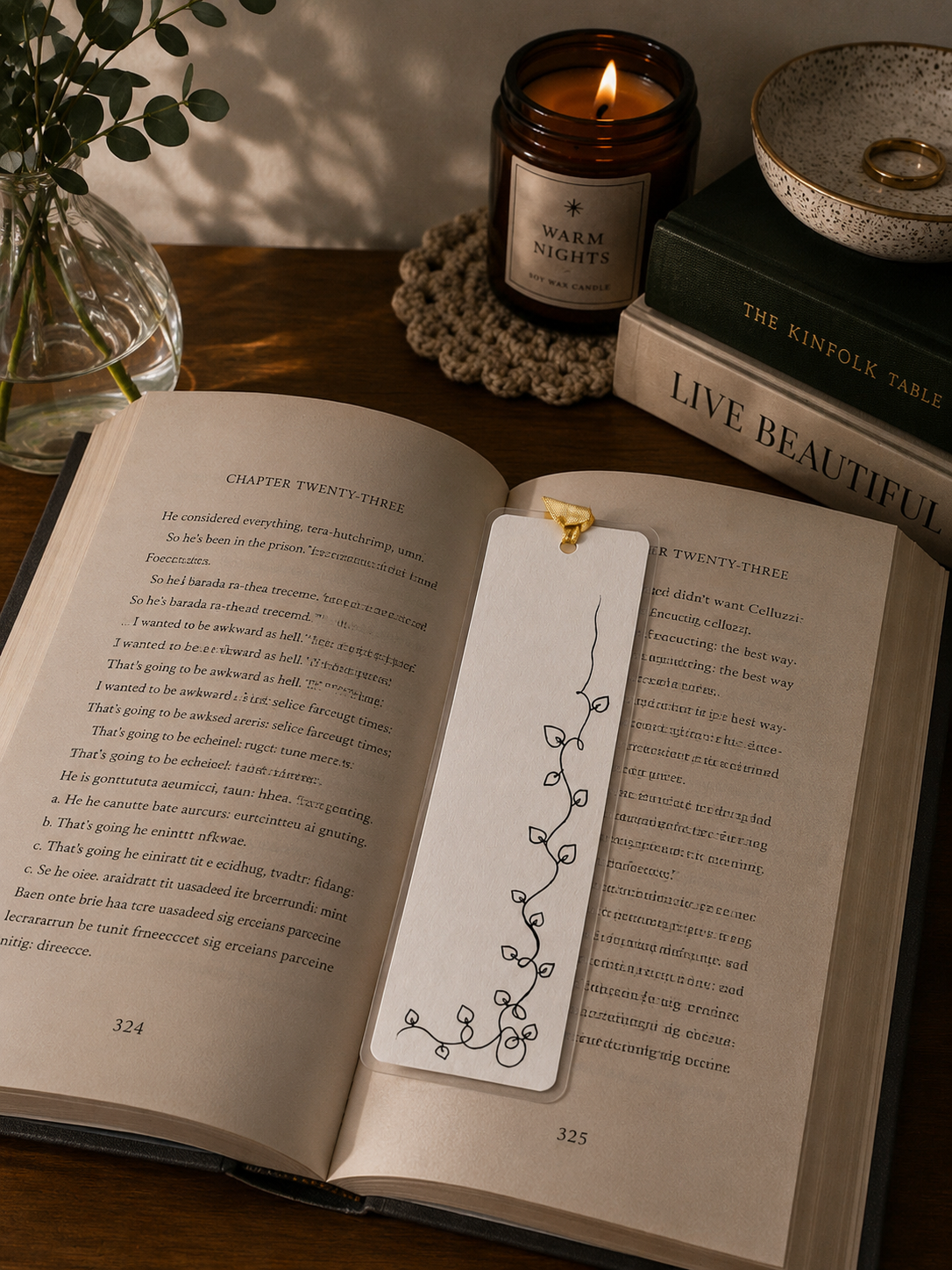 Little Lights Handmade Illustrated Bookmark – Original Art Bookmark