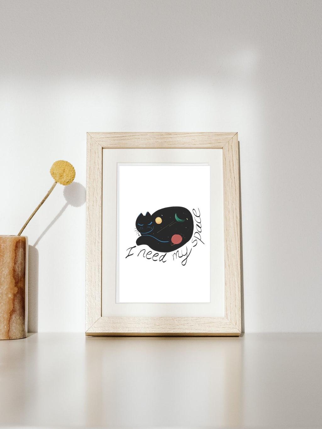 Cat Art Digital Bundle – Cute Cat Illustration Prints