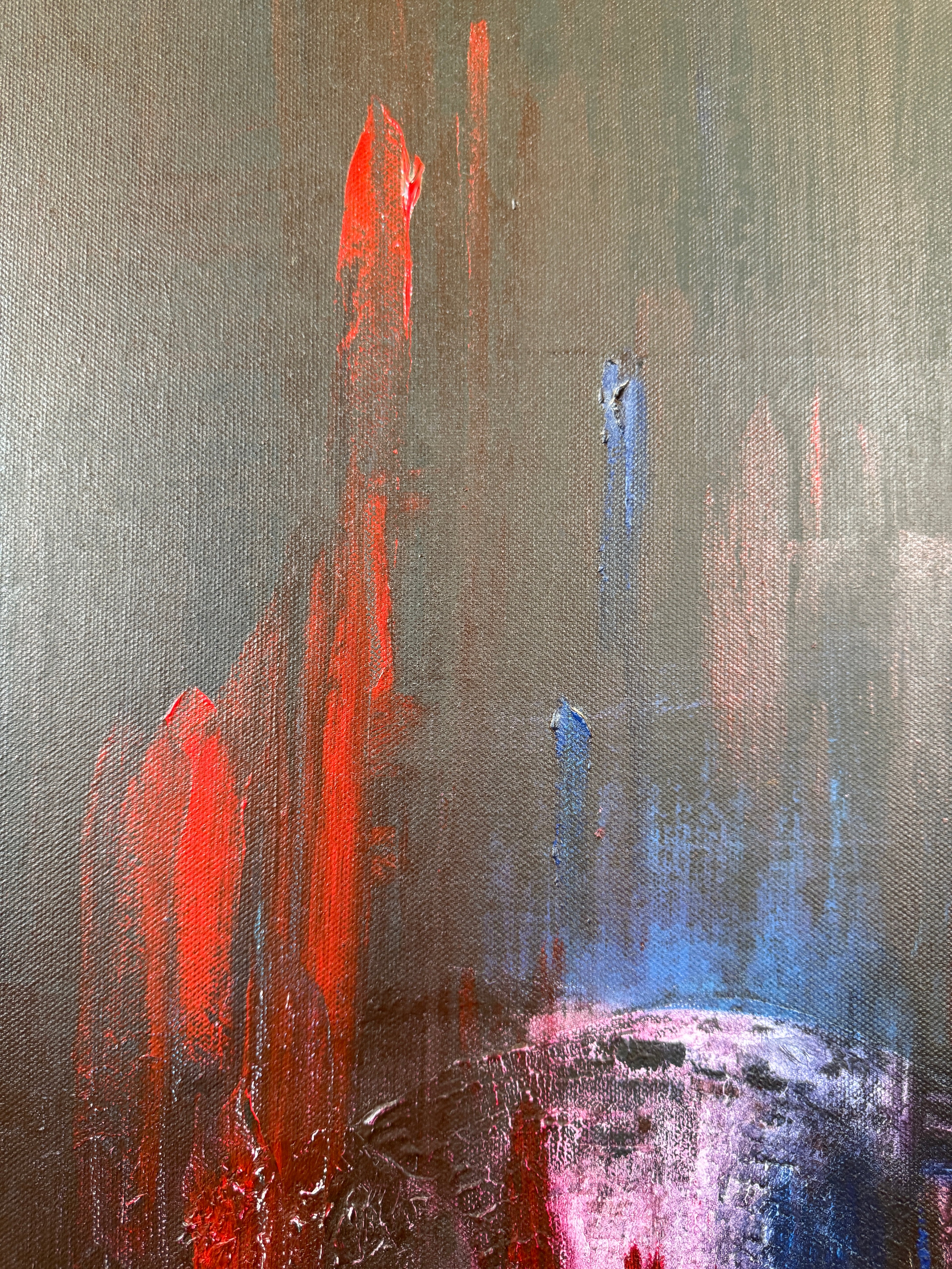 Fallen Angel | Original Contemporary Acrylic Painting – 60 × 80 cm Modern Abstract Artwork