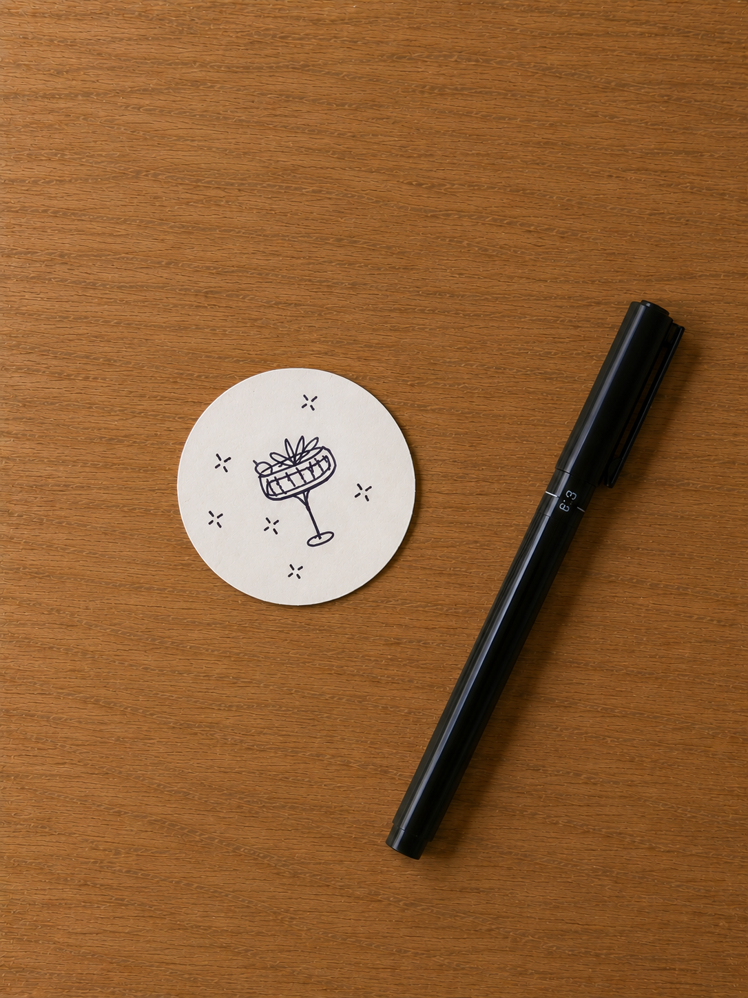 Cocktails | Handmade Sticker Pack – Original Illustrated Stickers