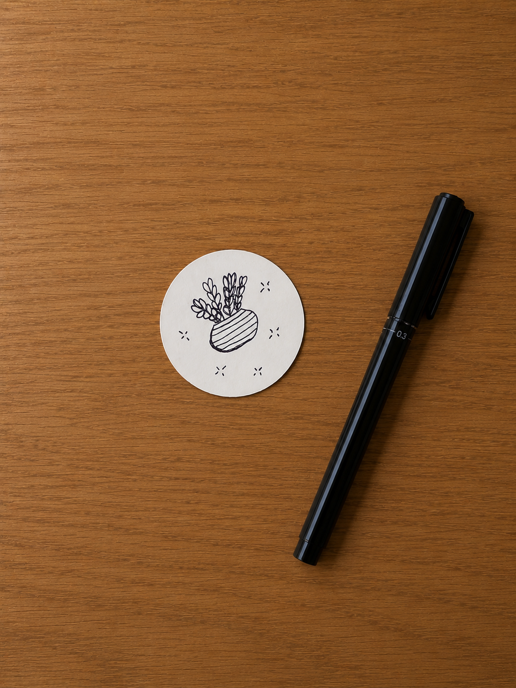 Flower Vases V.2 | Handmade Sticker Pack – Original Illustrated Stickers