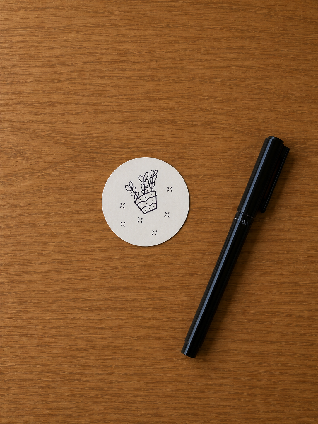 Flower Vases V.2 | Handmade Sticker Pack – Original Illustrated Stickers