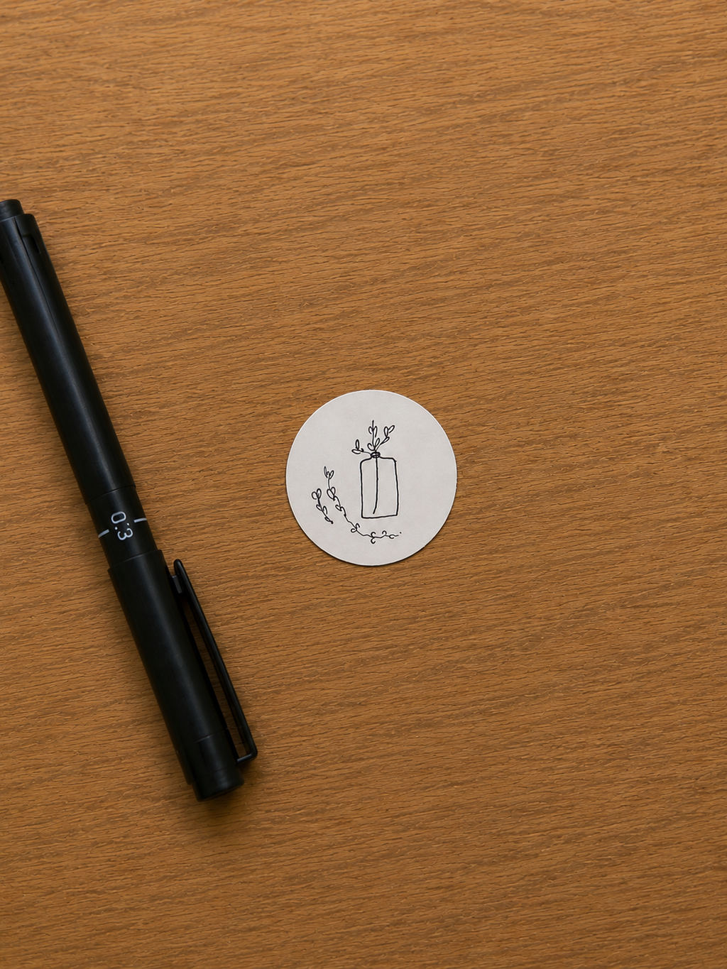 Flower Vases V.1 | Handmade Sticker Pack – Original Illustrated Stickers