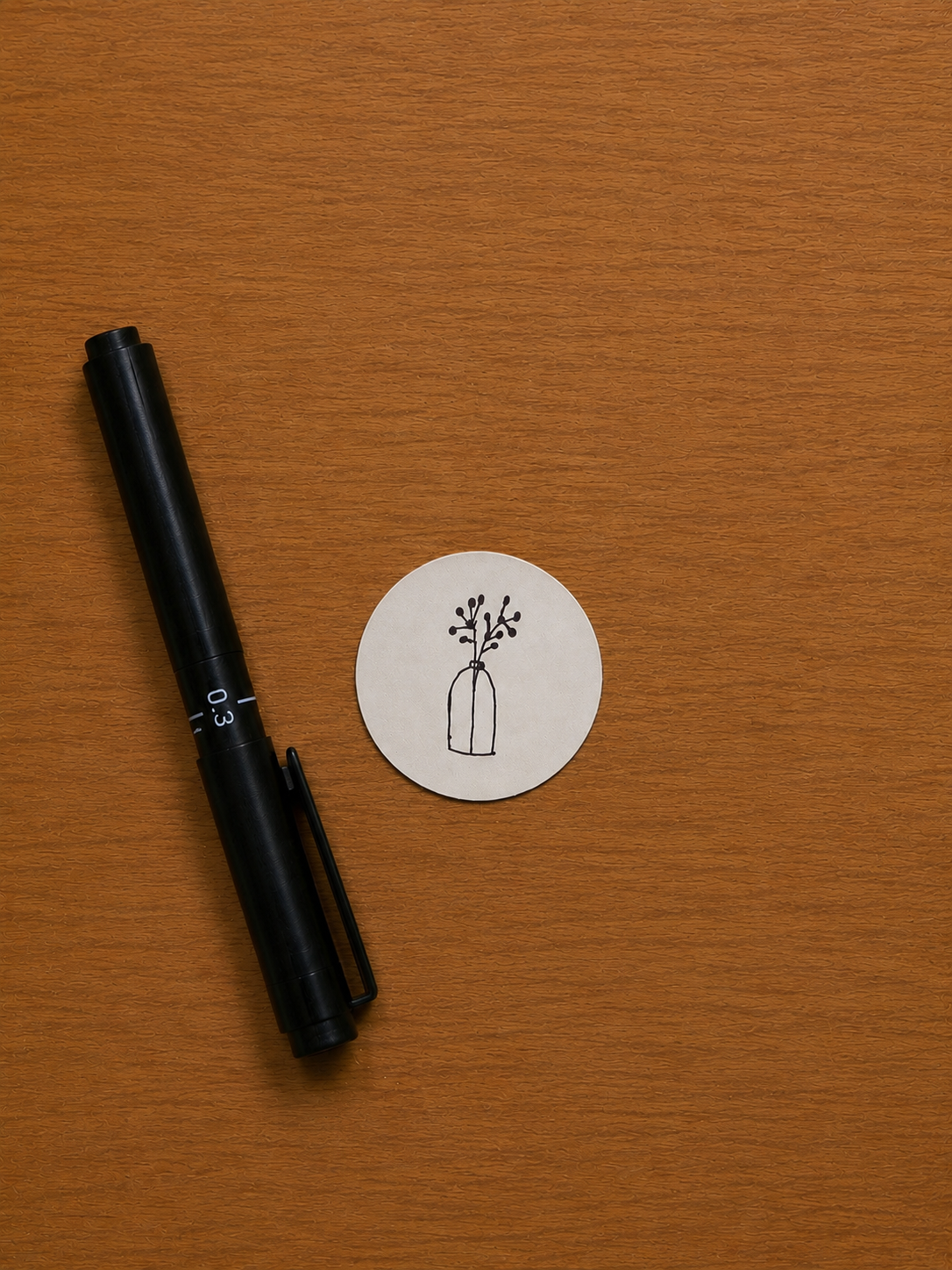 Flower Vases V.1 | Handmade Sticker Pack – Original Illustrated Stickers