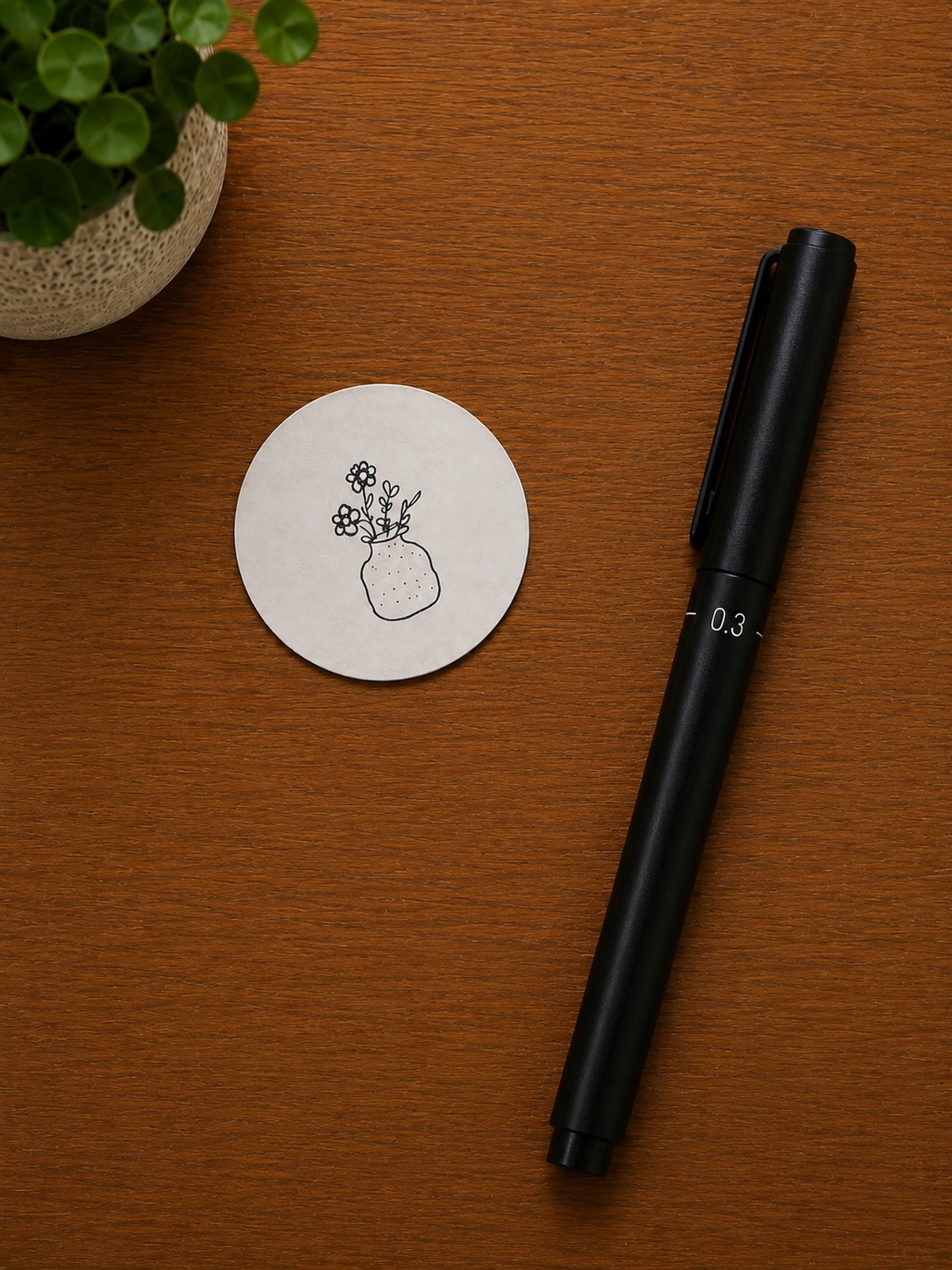 Flower Vases | Handmade Sticker Pack – Original Illustrated Stickers