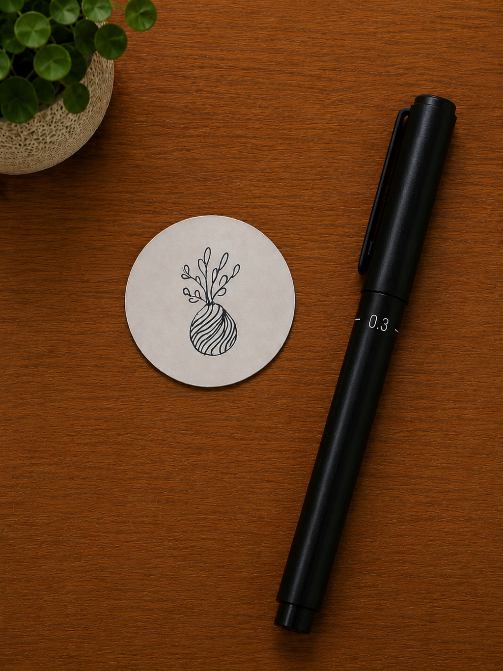 Flower Vases | Handmade Sticker Pack – Original Illustrated Stickers