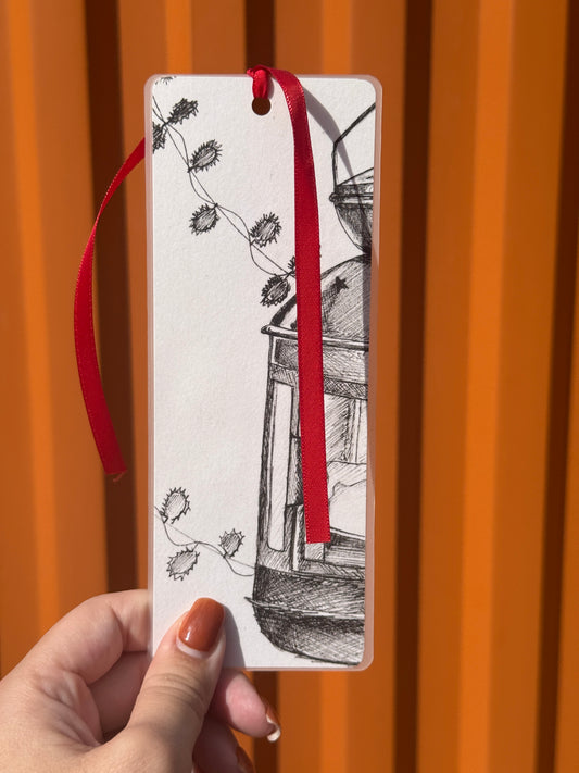 Lantern V.2 Handmade Illustrated Bookmark – Original Art Bookmark