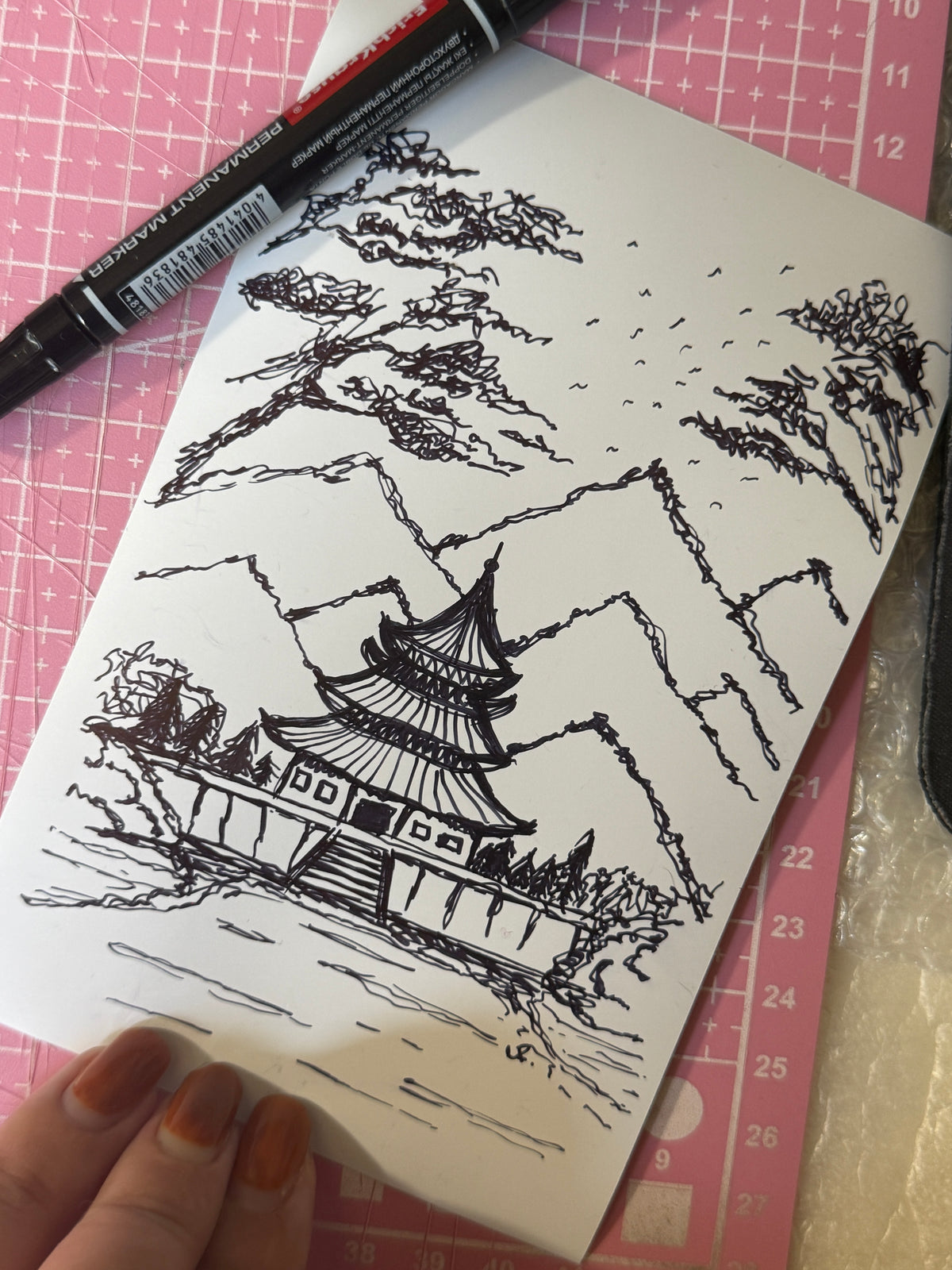 Seoul Korea | Handmade Framed Poster – Original Artwork Wall Decor