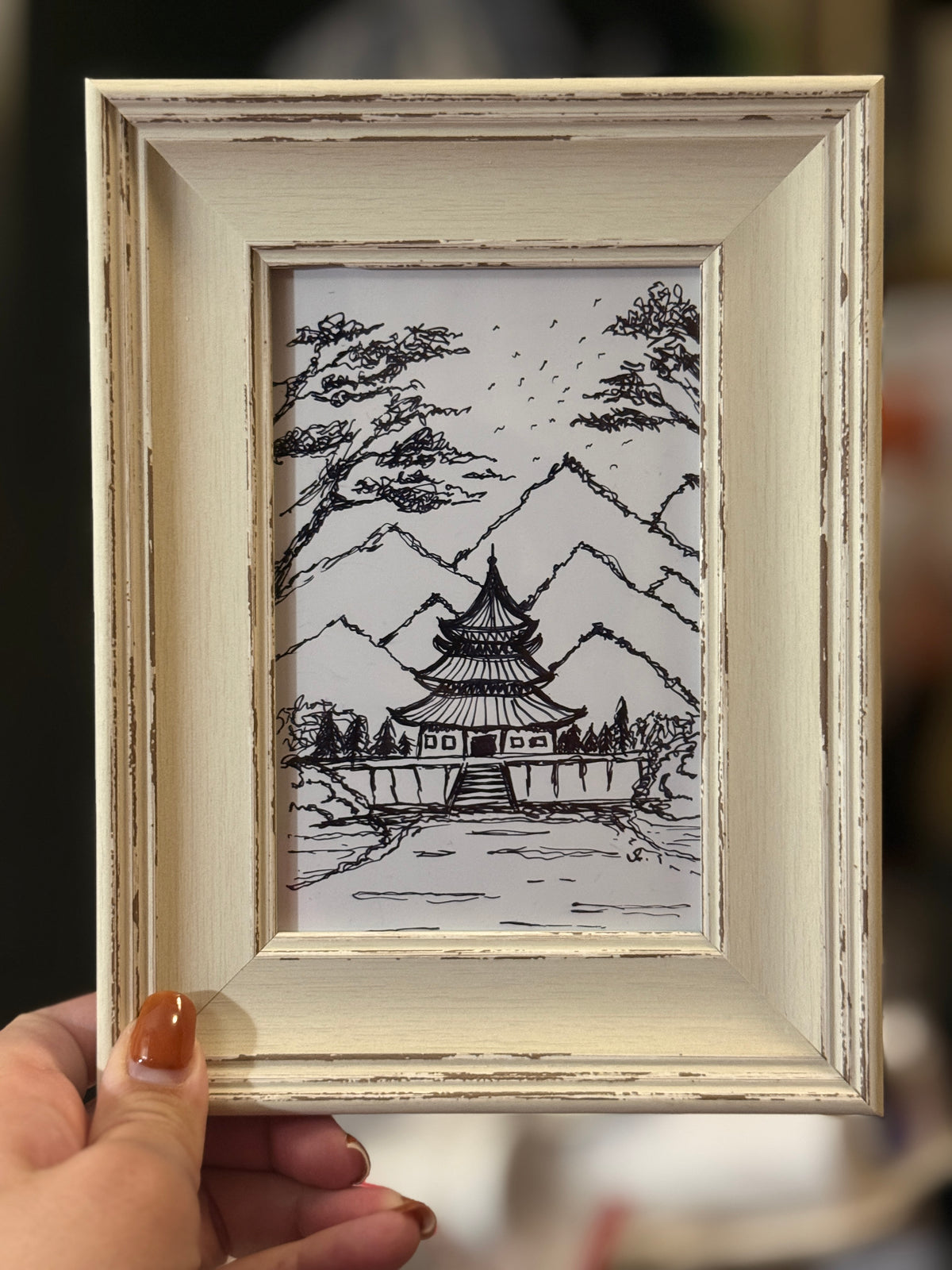 Seoul Korea | Handmade Framed Poster – Original Artwork Wall Decor