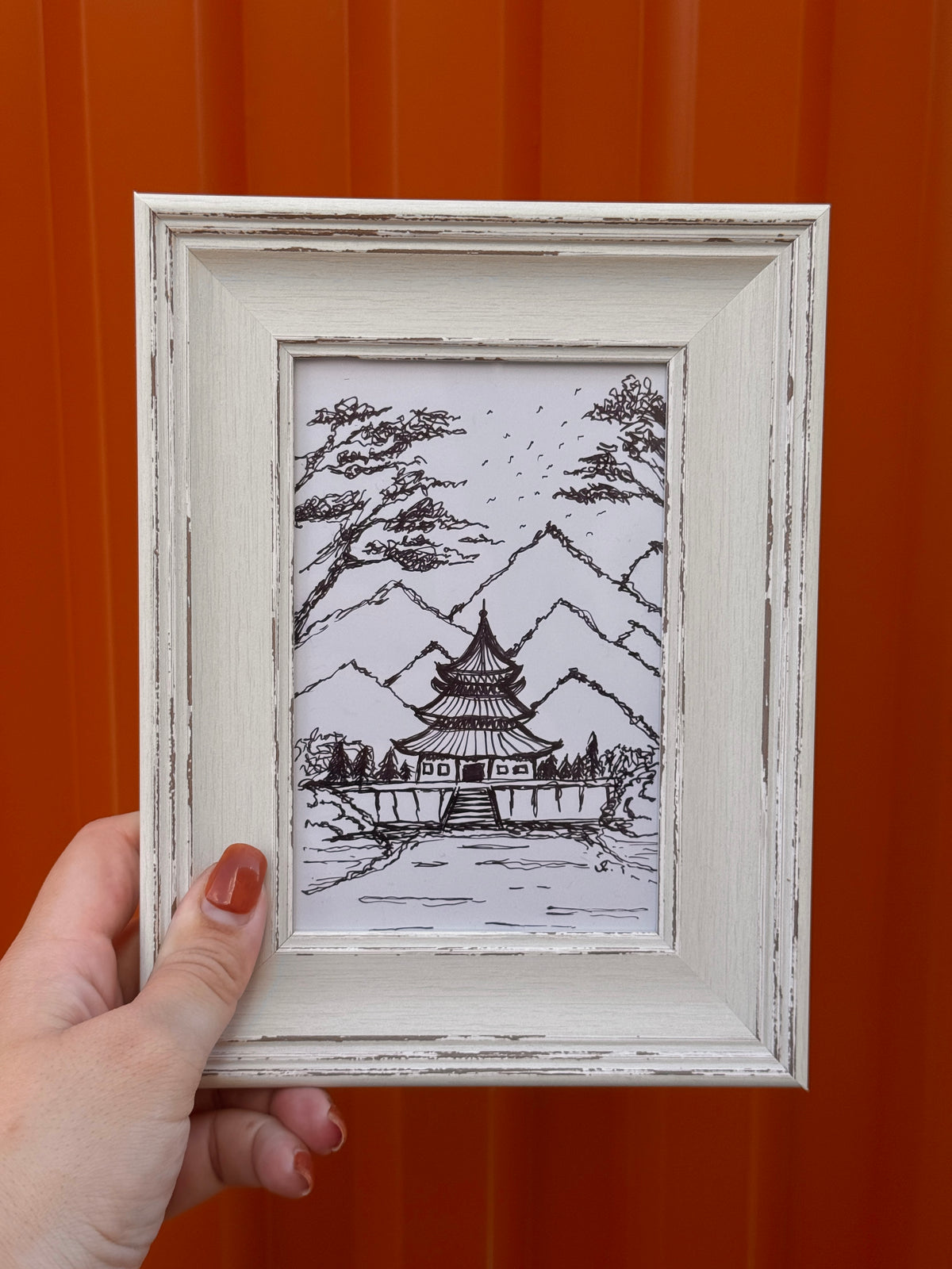 Seoul Korea | Handmade Framed Poster – Original Artwork Wall Decor