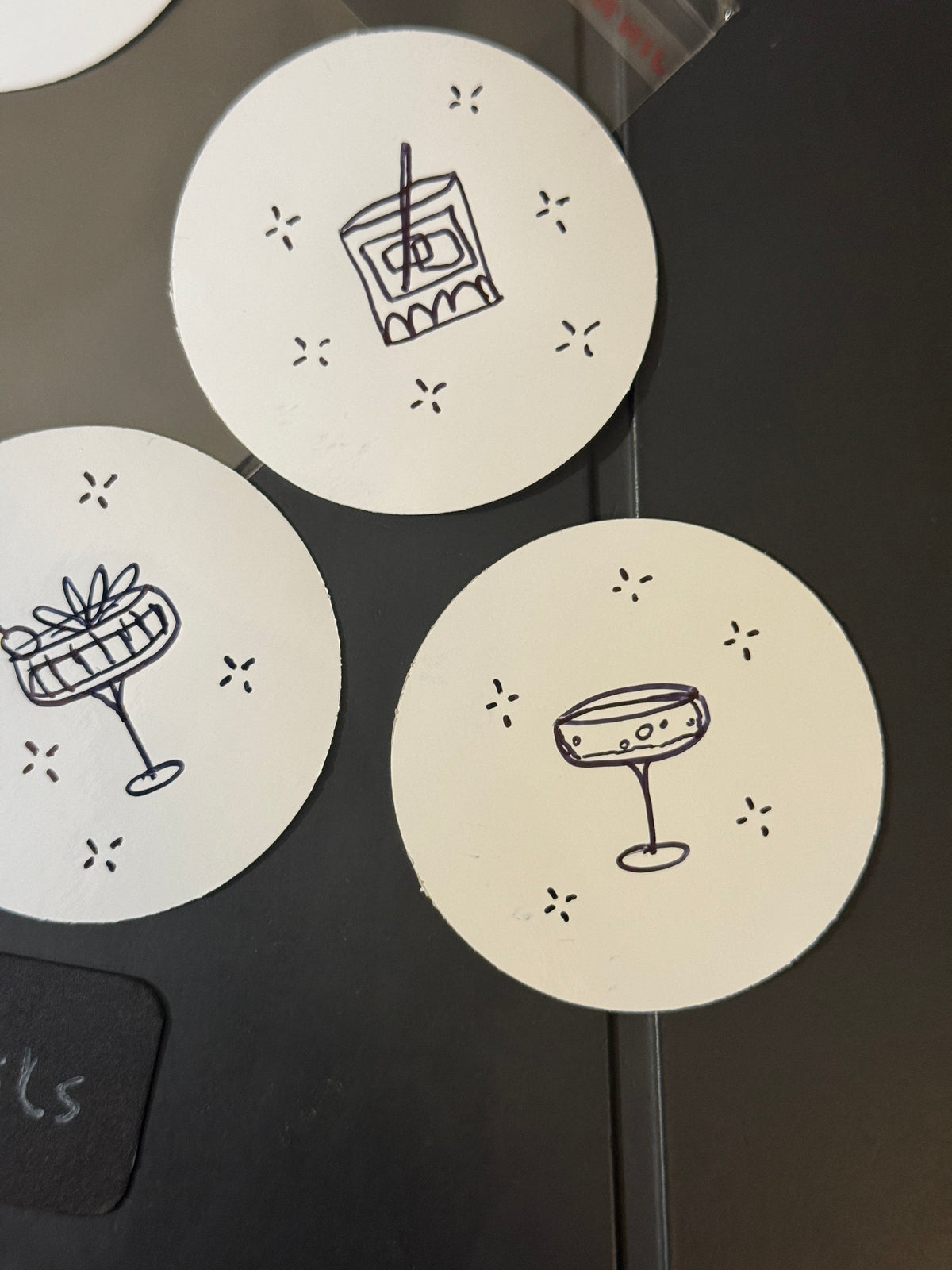 Cocktails | Handmade Sticker Pack – Original Illustrated Stickers
