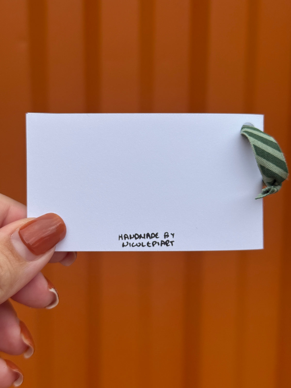 Cute Little Plants | Mini Handmade Greeting Card – Original Illustrated Card