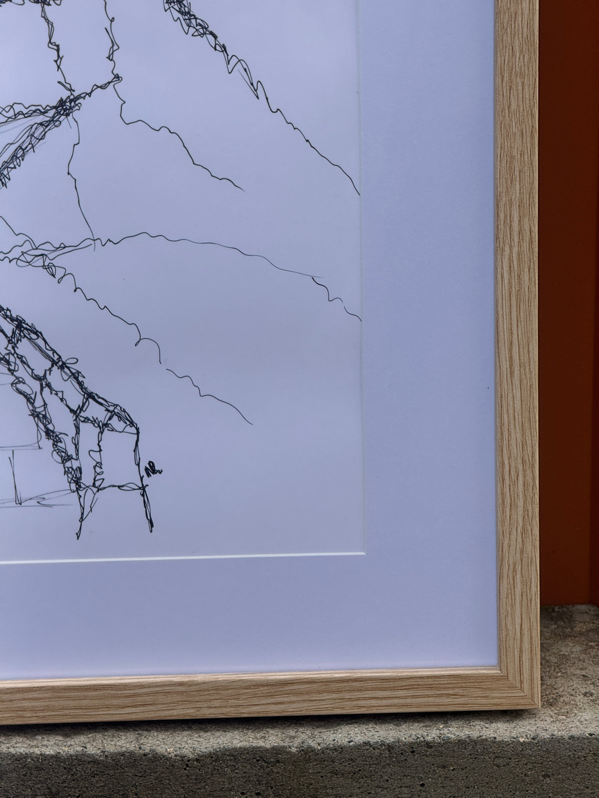 Great Wall Of China | Handmade Framed Poster – Original Artwork Wall Decor